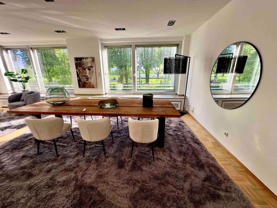 Schönster Rheinblick Messe Parken Luxus 10 Person Apartment