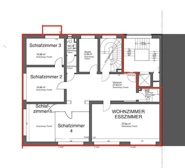 Apartment Schönster Rheinblick Messe Parken Luxus 10 Person Düsseldorf